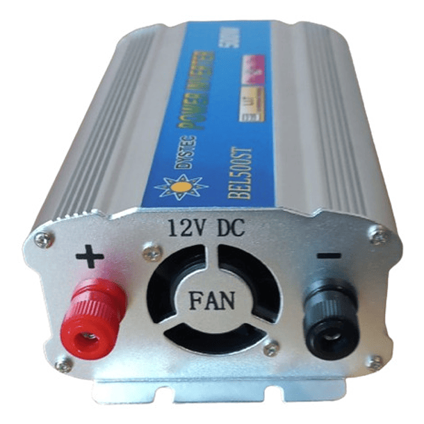 Inversor 12vdc/220vac, 500w, Util Taller/hogar/auto/camping 3