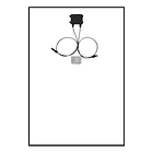 Kit Solar Inversor 500W, Panel 100w, Batería 40Ah, Control 20a 7