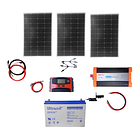 Kit  Solar Inversor  de 2000W Continuos de Onda Pura, 4000 Wpeak, BELTTT, BAP2000A, Apto Para Bombas, Motores, Refrigeradores,, ETC  1