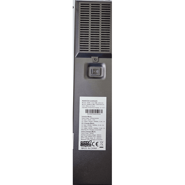 Inversor Hibrido 3000w Onda Pura 24v 80a Mppt, apto para uso con   Motores y  Bombas 4