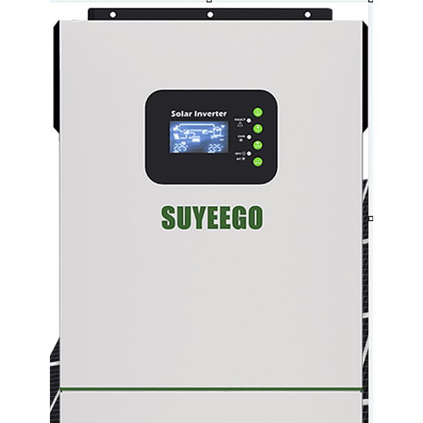 Inversor 4500w,  24v/220v,Onda Pura, MPPT 120A, apto  para  Motores y  Bombas 