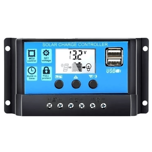 Kit Solar  Inversor 500w Panel 50w  Batería 20ah Control 20a 5