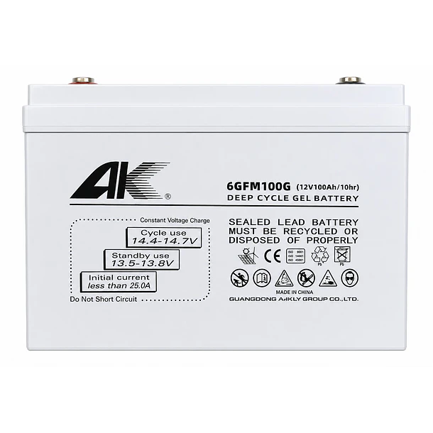 Kit Ampliación  Batería 100ah y Panel Solar 100w, Mas Conexiones