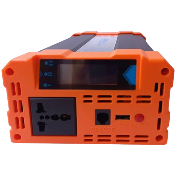 Kit Solar  Inversor 1000W Onda Pura, Paneles 2x100W Monocristalinos, Batería 55Ah Gel, Control 30A 5