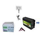 UPS 500w, 12v/220v, Bateria 26ah, Servicio 24/7 1