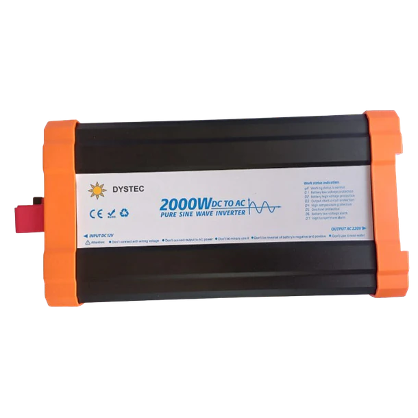 Kit Solar Inversor 2000w Onda Pura, Bat 100ah, Panel 2x100w 4