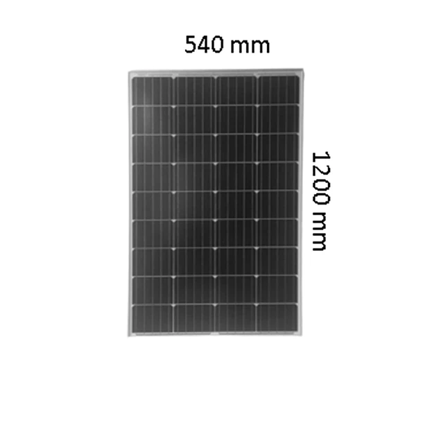 Kit Solar Inversor 2000w Onda Pura, Bat 100ah, Panel 2x100w 9