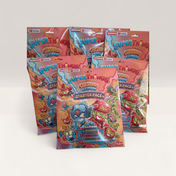 Starter Pack Guardians Of Kazoom Superzings 1