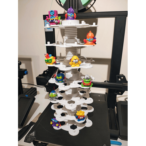 SUPERZINGS BASE GIRATORIA XL - CAPACIDAD 84 FIGURITAS