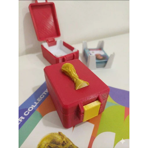 Caja De Figuritas Mundial Fifa 2026 Organizador Estuche