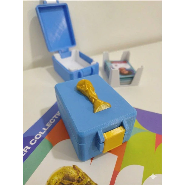 Caja De Figuritas Mundial Fifa 2026 Organizador Estuche 3