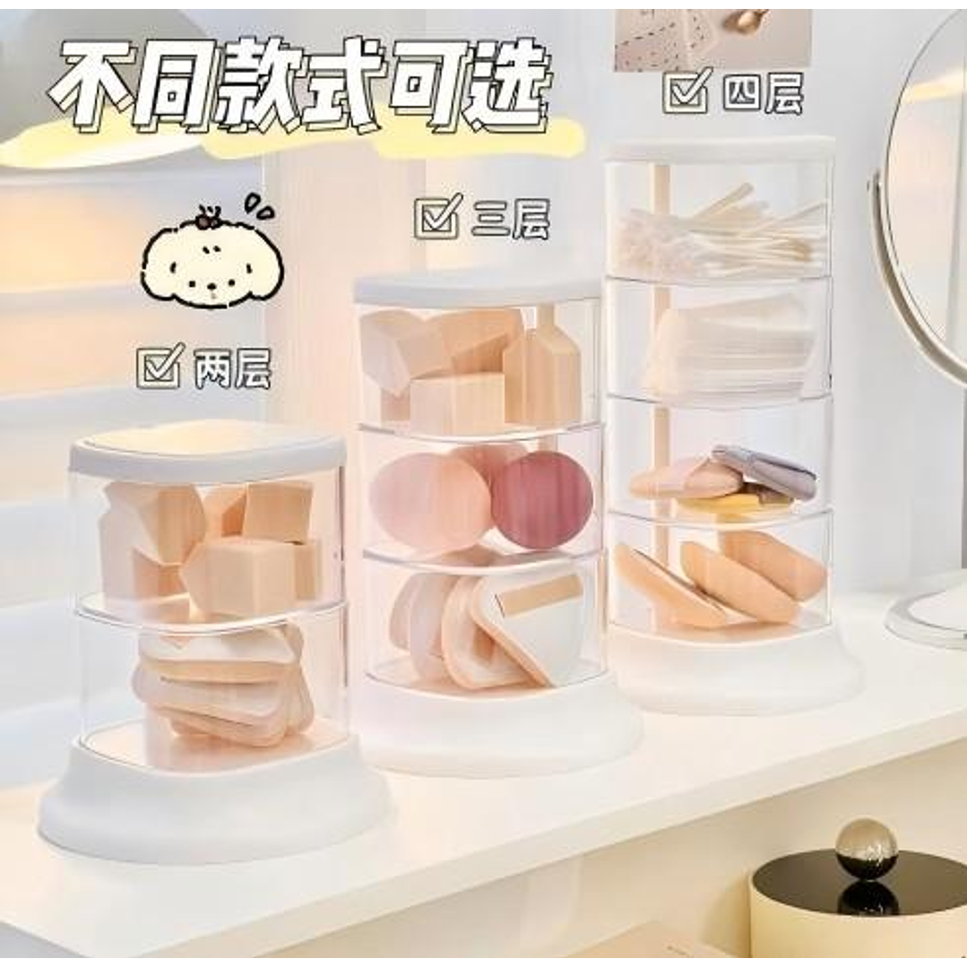 CAJA DE ALMACENAMIENTO DE MAQUILLAJE 1