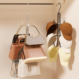 GANCHOS PARA GUARDAR ZAPOTOS Y BOLSOS