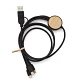 Cable Multicargador 3 en 1 Bambú de 122 cm - Miniatura 4