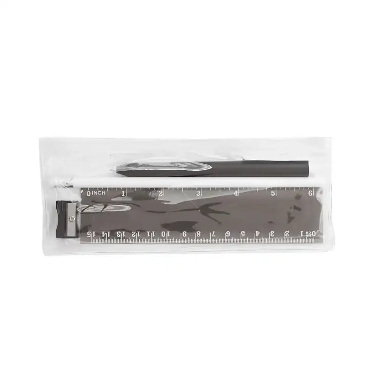 Set Stationery Visibility con cartuchera transparente 1