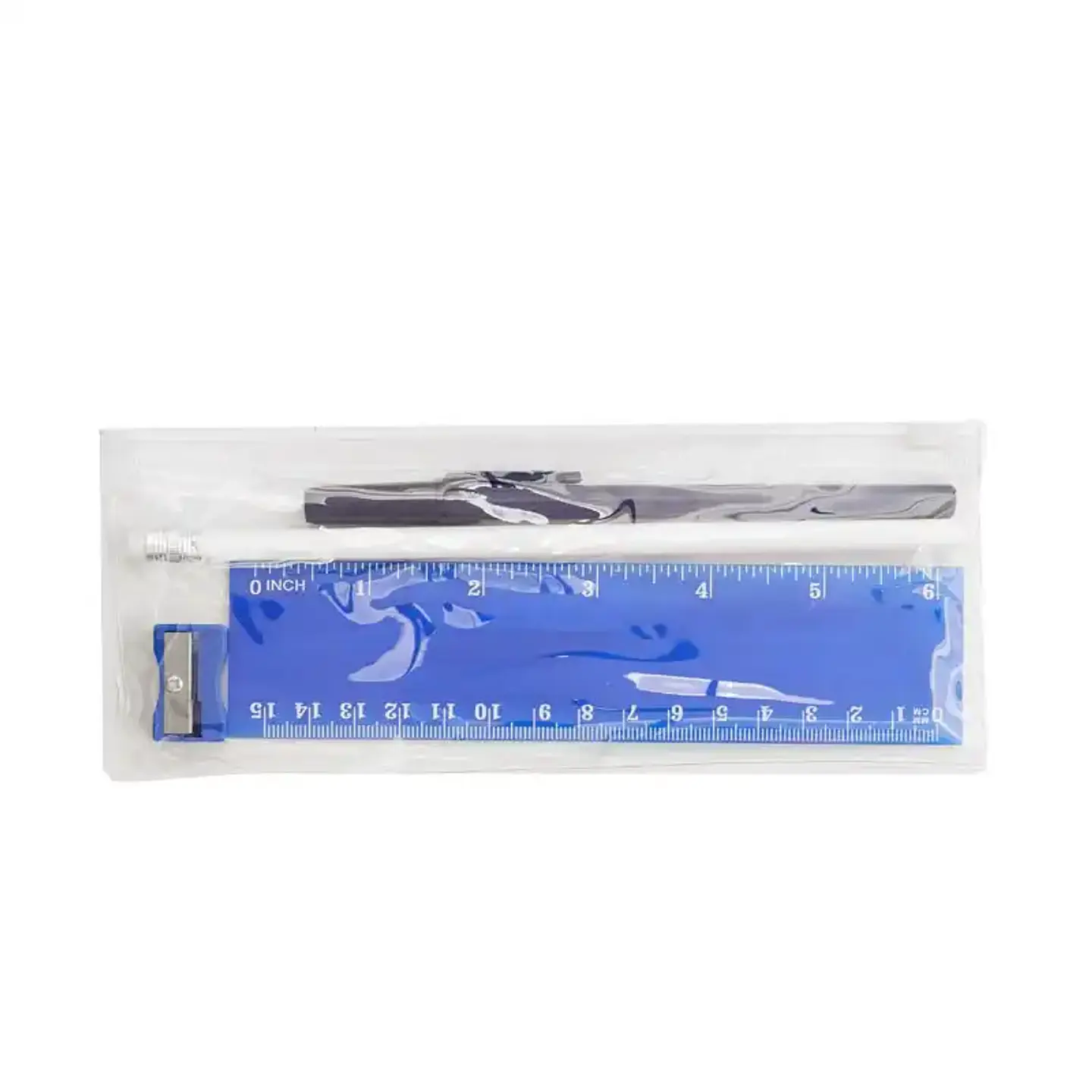 Set Stationery Visibility con cartuchera transparente 3