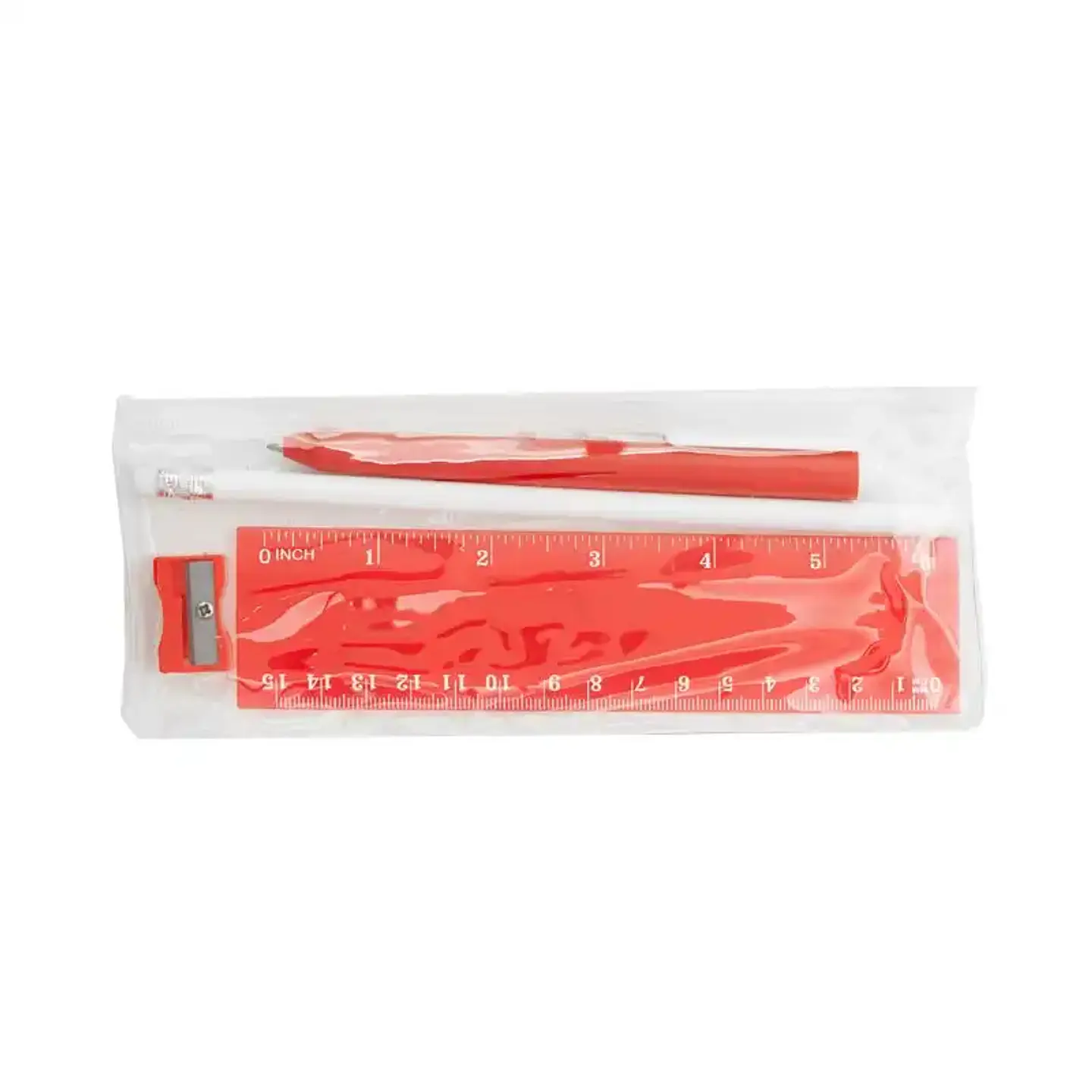 Set Stationery Visibility con cartuchera transparente 5