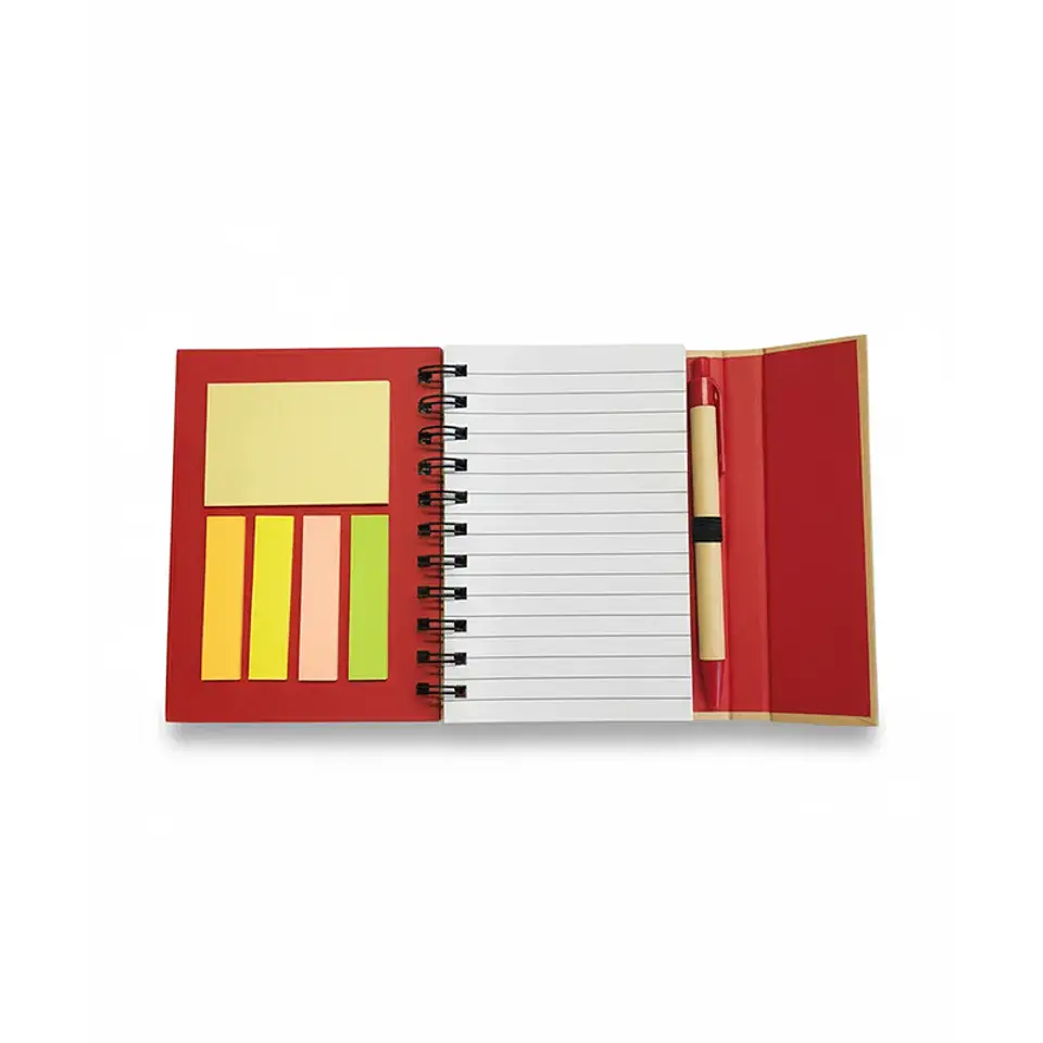 Set Memo Sticky con libreta, notas adhesivas y bolígrafo 5