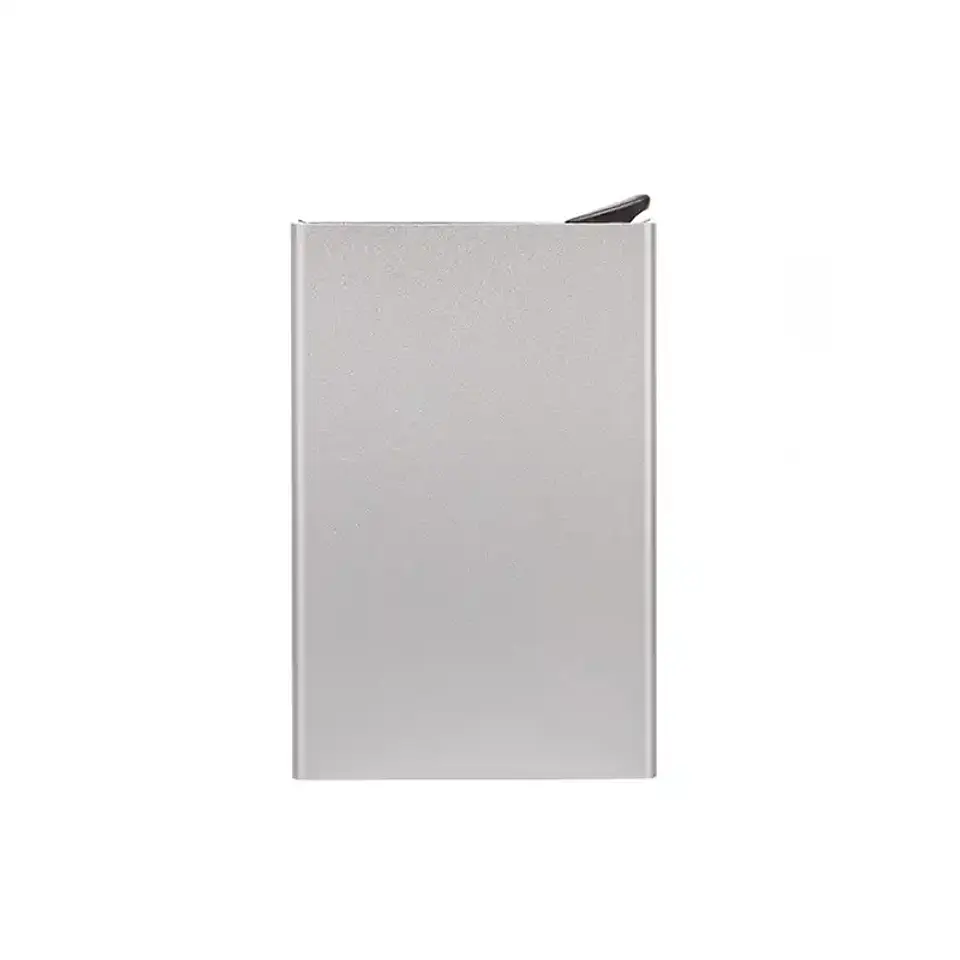 Portatarjetas de aluminio con protección RFID 4
