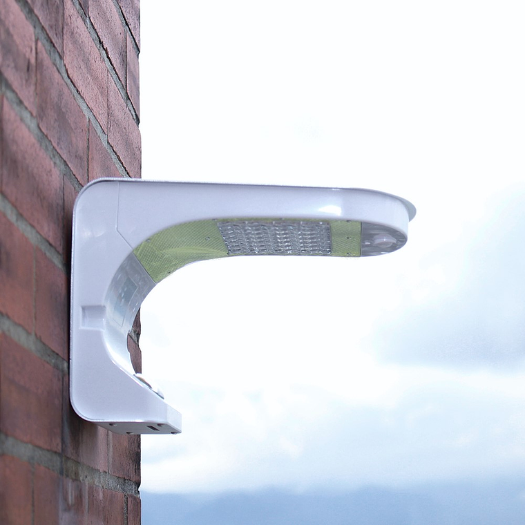 Lampara Solar con panel integrado para montaje en pared 2