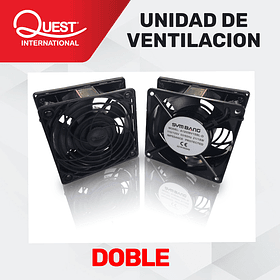 Kit de Ventilación Doble para Gabinetes de Piso