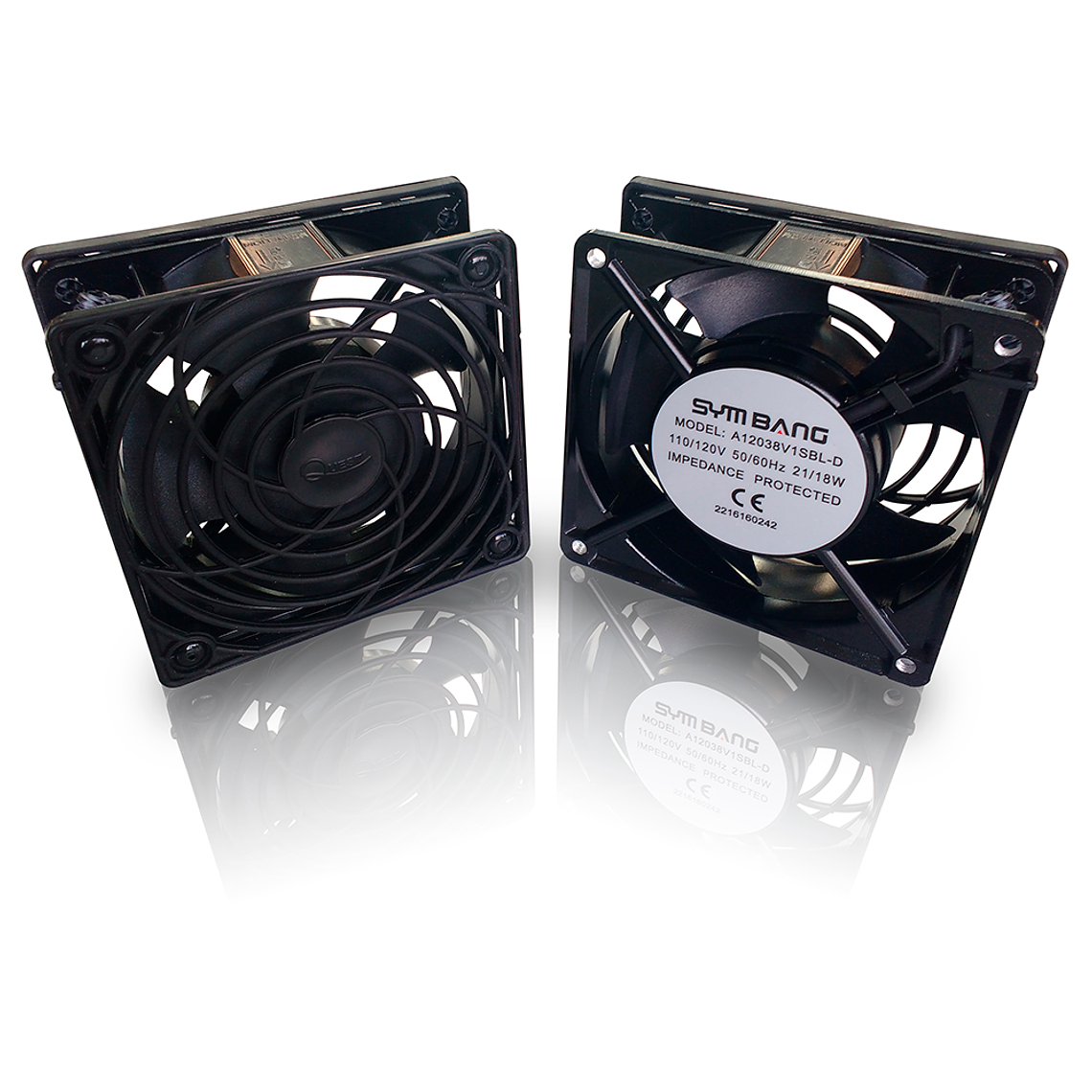 Kit de Ventilación Doble para Gabinetes de Piso 2