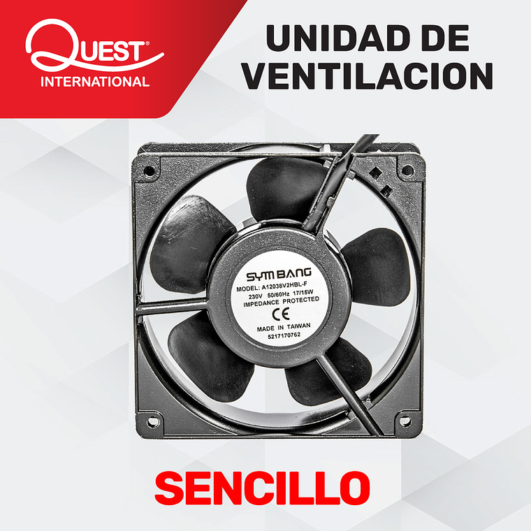 Kit de Ventilación Sencillo para Gabinetes 1