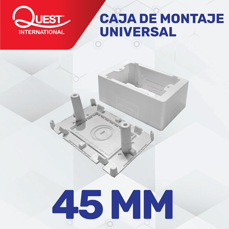Cajas de Montaje Universal 45mm 1