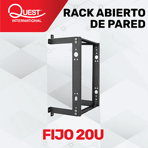 Rack de Pared Abierto de 20U