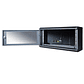 Gabinete Rack de Pared Compacto Triangular de 5U con Puerta en vidrio • Color: Negro  - Miniatura 4