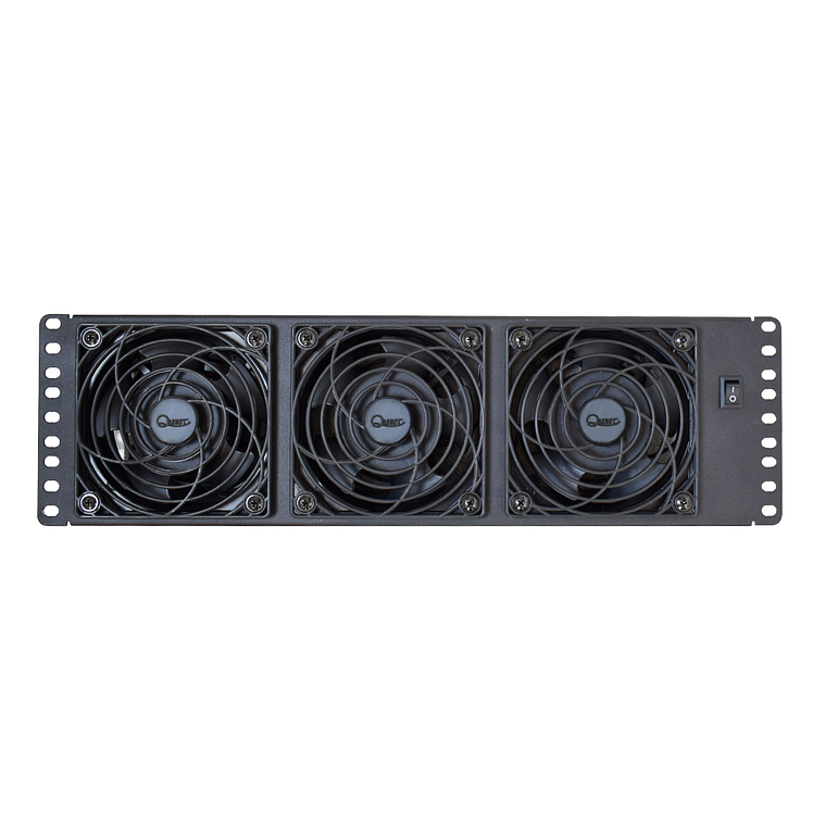 Panel de Enfriamiento Rackeable de 3 Ventiladores 2