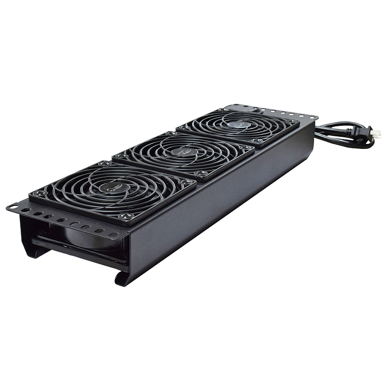 Panel de Enfriamiento Rackeable de 3 Ventiladores 3