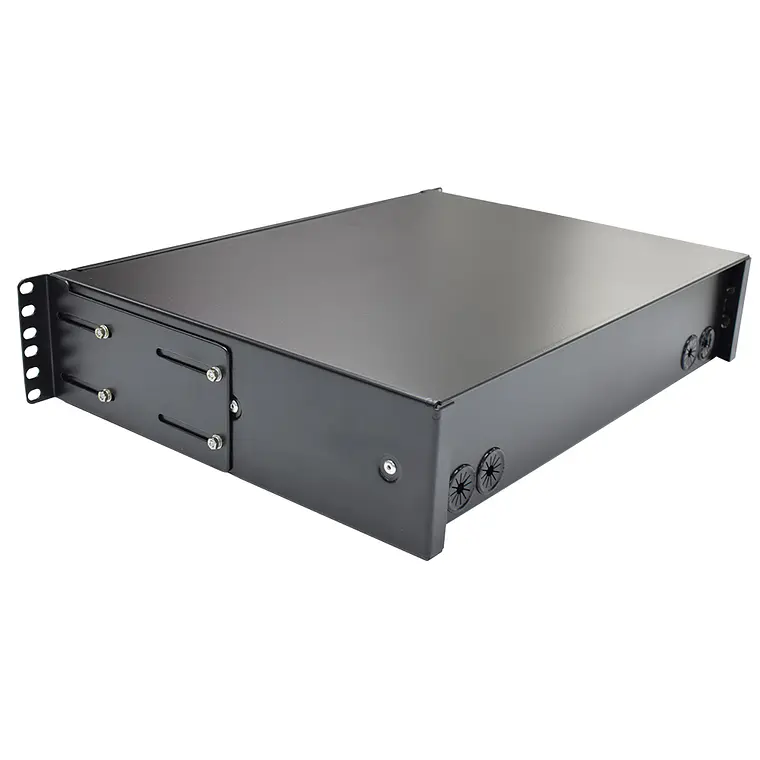 Bandeja Modular para Conexiones de Fibra Óptica de 2U 4
