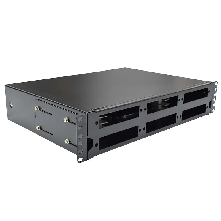 Bandeja Modular para Conexiones de Fibra Óptica de 2U 5