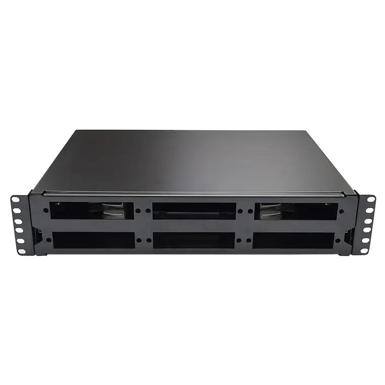 Bandeja Modular para Conexiones de Fibra Óptica de 2U 6