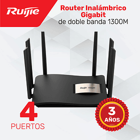 Router Inalámbrico para Hogar Gigabit de doble banda 1300M