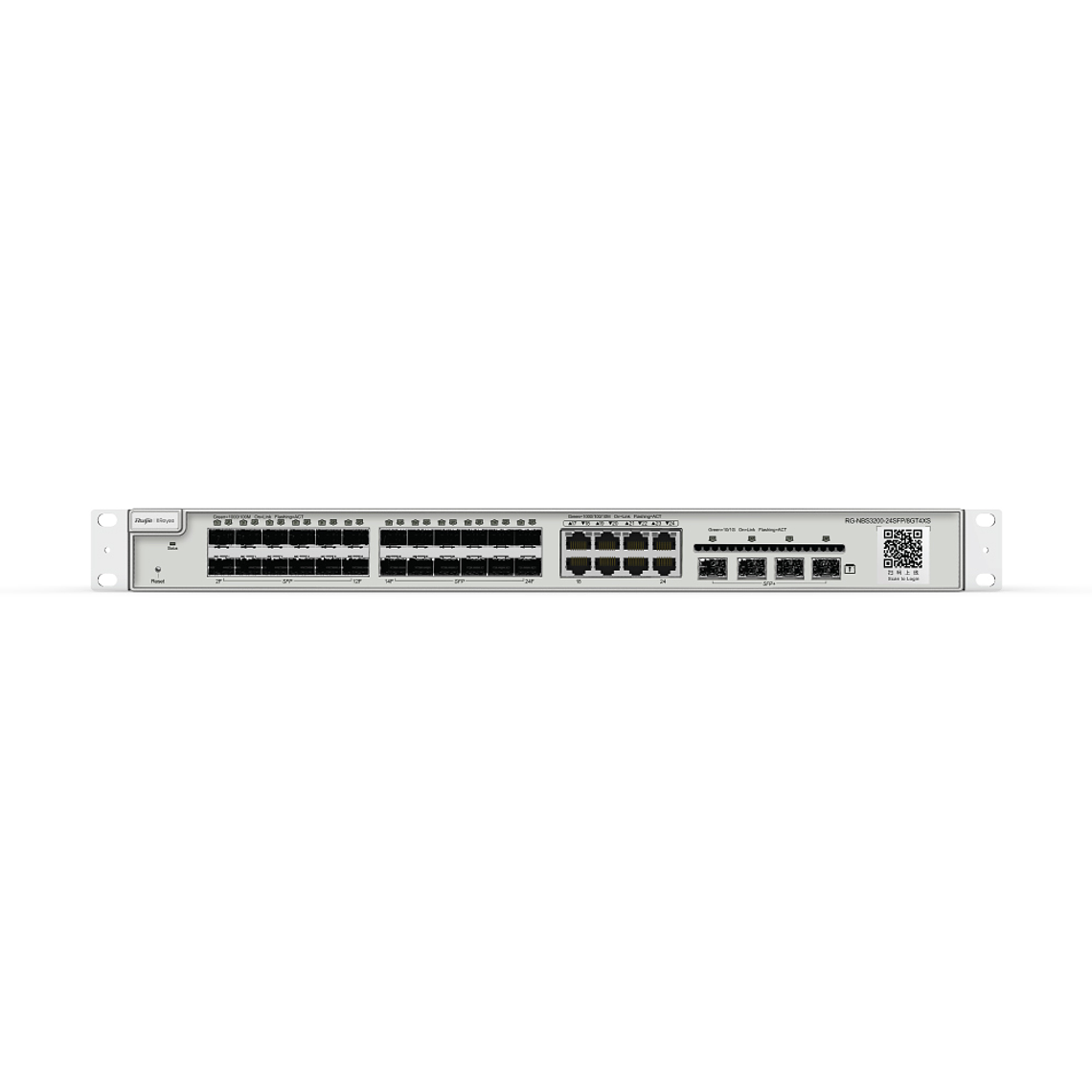 Switch de Enlace ascendente Capa 2 con Puertos 10G · 24 Puertos Gigabit + 4 Puertos 10G + 4 puertos SFP | Administrable en la nube 5