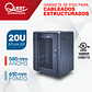 Gabinete Rack de Piso 20U | Ancho: 580 mm • Fondo: 610 mm - Miniatura 1