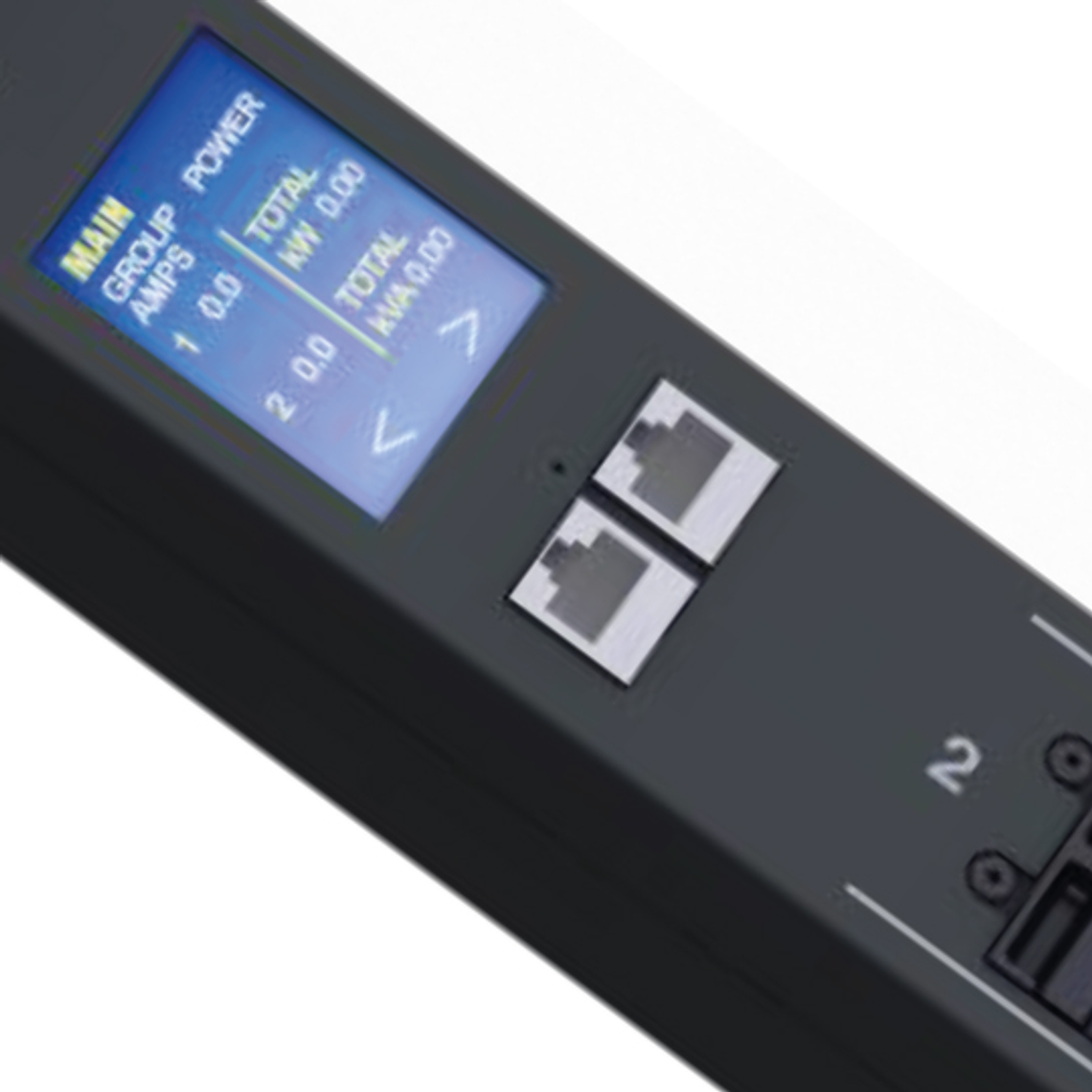 PDU Vertical Monitoreable para Rack - 30A / 208 Voltios - 1 FASE 36 Salidas C13 + 6 Salidas C19 Extensión de 3 metros tipo L6-30P 3