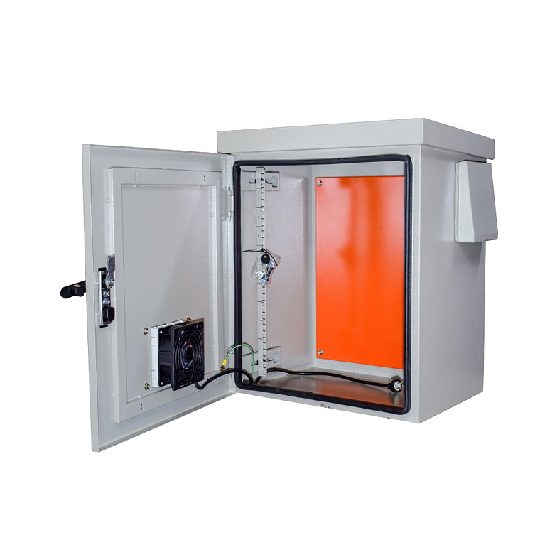 Gabinete Rack de Exteriores para Montaje en Poste | NEMA 4 2