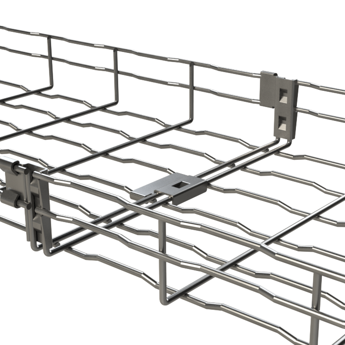 Bandeja Portacable tipo Malla Alto: 65 mm Ancho: 150 mm Largo: 3 mts 2