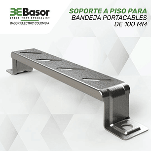 Soporte a Piso para Bandeja de 100 mm