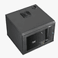 Gabinete Rack de Pared Compacto de 7U con Puerta en vidrio • Color: Negro  - Miniatura 2