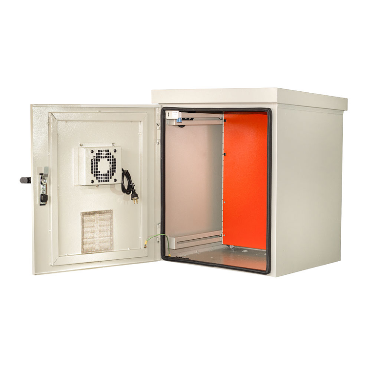 Gabinete Rack de Exteriores para Montaje en Poste de 12U NEMA 3R 2