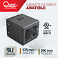 Gabinete Rack de Pared Abatible de 9U con Puerta en vidrio • Color: Negro  - Miniatura 1