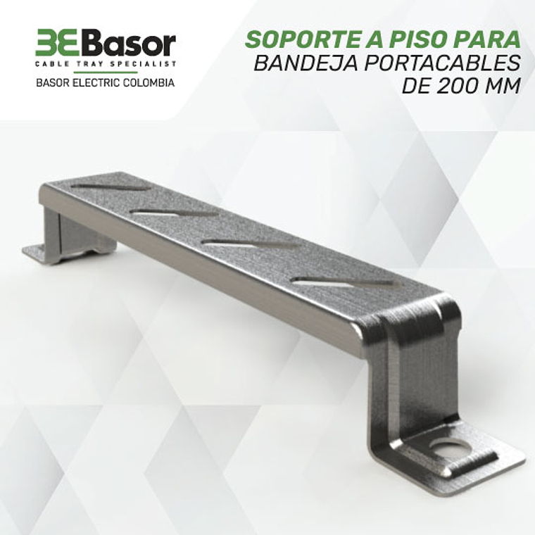 Soporte a Piso para Bandeja de 200 mm 1