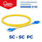 Patch Cords Duplex  Monomodo SC-SC 1