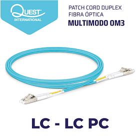 Cable de fibra óptica OM4 para router de LC a LC multimodo dúplex  50µm/125µm, 1m - Accesorios y componentes fibra óptica - Los mejores  precios