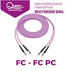 Patch Cords Duplex  Multimodo OM4 FC-FC 1