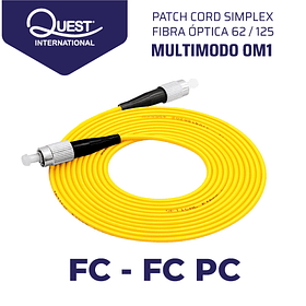 Patch Cords Simplex Monomodo FC-FC